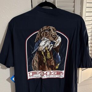 Columbia Dog Graphic T-Shirt - Navy